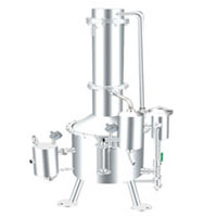 (二蒸) 不锈钢塔式蒸汽重蒸馏水器SHZ32-50
