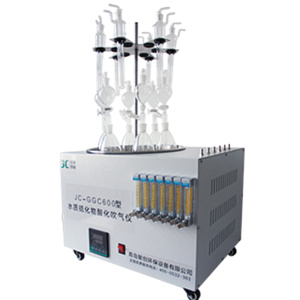 JC-GGC600型智能水质硫化物酸化吹气仪