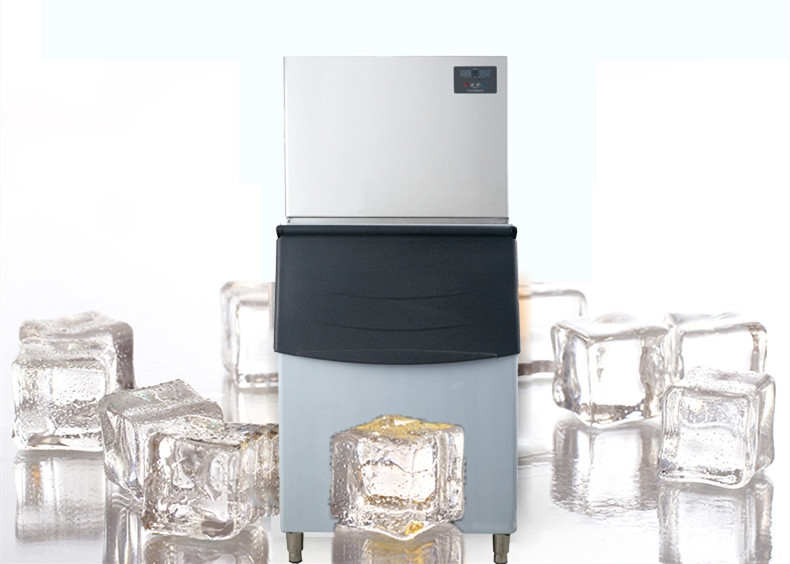 制冰机商用奶茶店全自动方冰机500kg