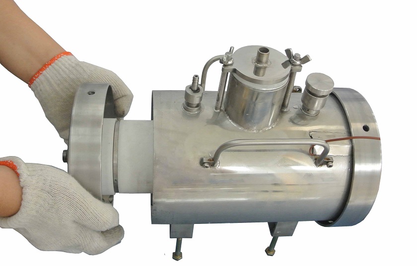 球磨罐（外部有液氮冷却层）LN-600 PTFE
