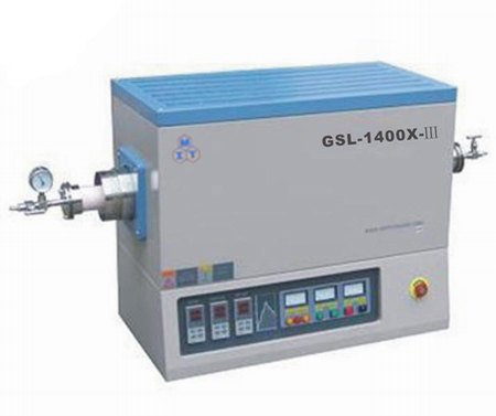 1400℃三温区真空气氛管式炉GSL-1400X-Ⅲ